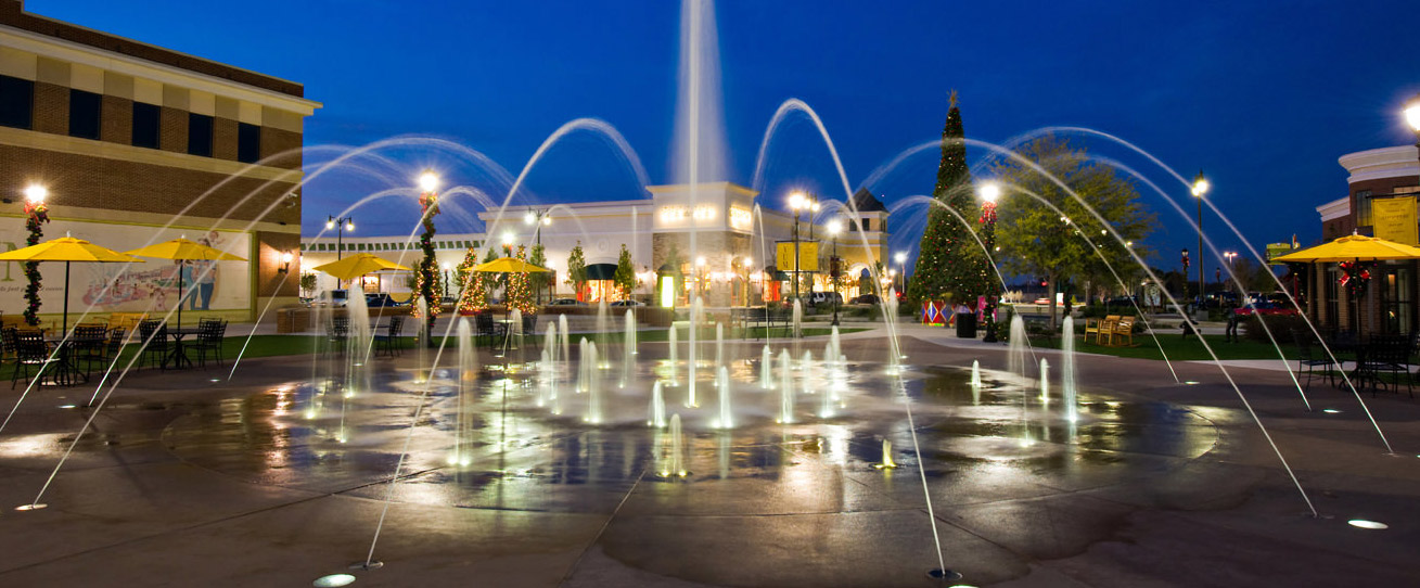 Uptown Columbus Dry Deck Fountain