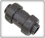 RPCV Series PVC Double Union Check Valve