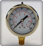 RPG Liquid Filled Pressure Gauge