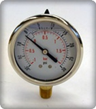 PRVG Liquid Filled Pressure/Vacuum Gauge