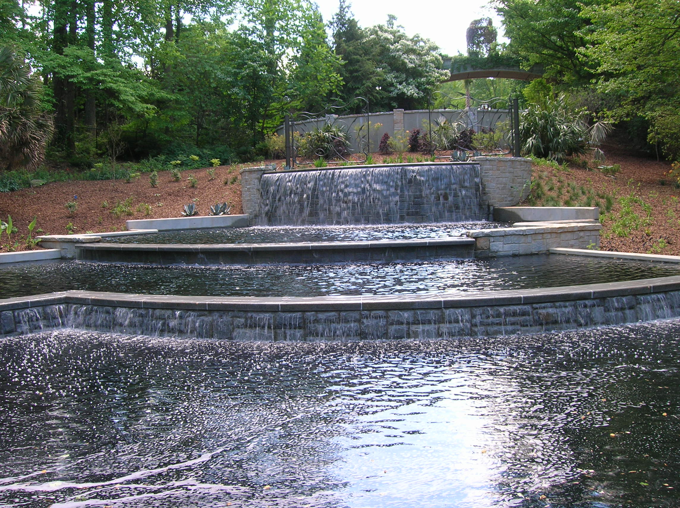 Atlanta Botanical Gardens Waterfal