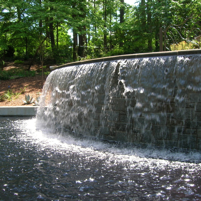 Atlanta Botanical Gardens Waterfall