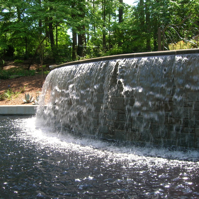 Atlanta Botanical Gardens Waterfall Project