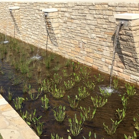 City Place Buckhead Water Feature