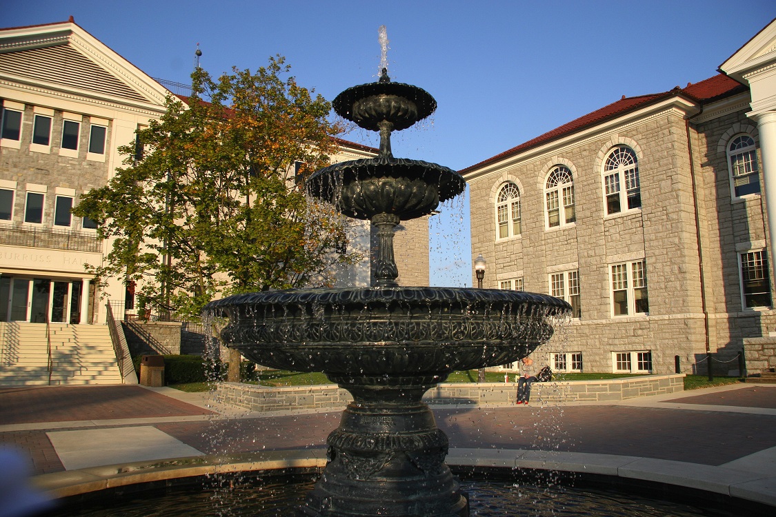 James Madison University Fountain