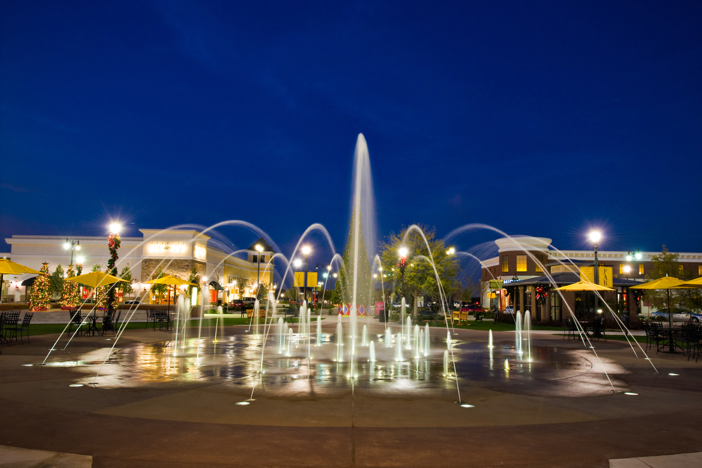 Uptown Columbus Dry Deck Fountain