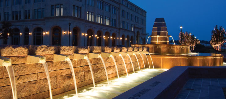 Frisco Square Fountain