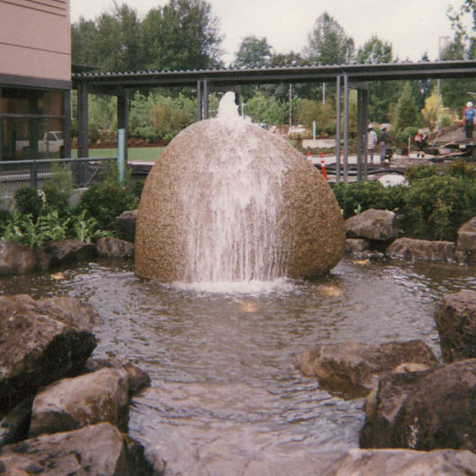 Microsoft Campus Water Feature