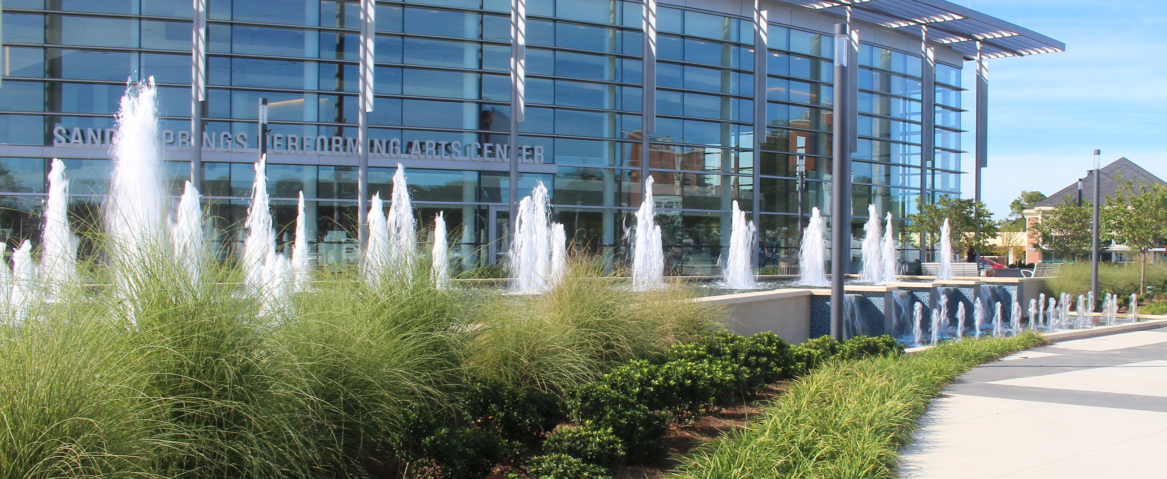 Sandy Springs Performing Arts Center Fountain