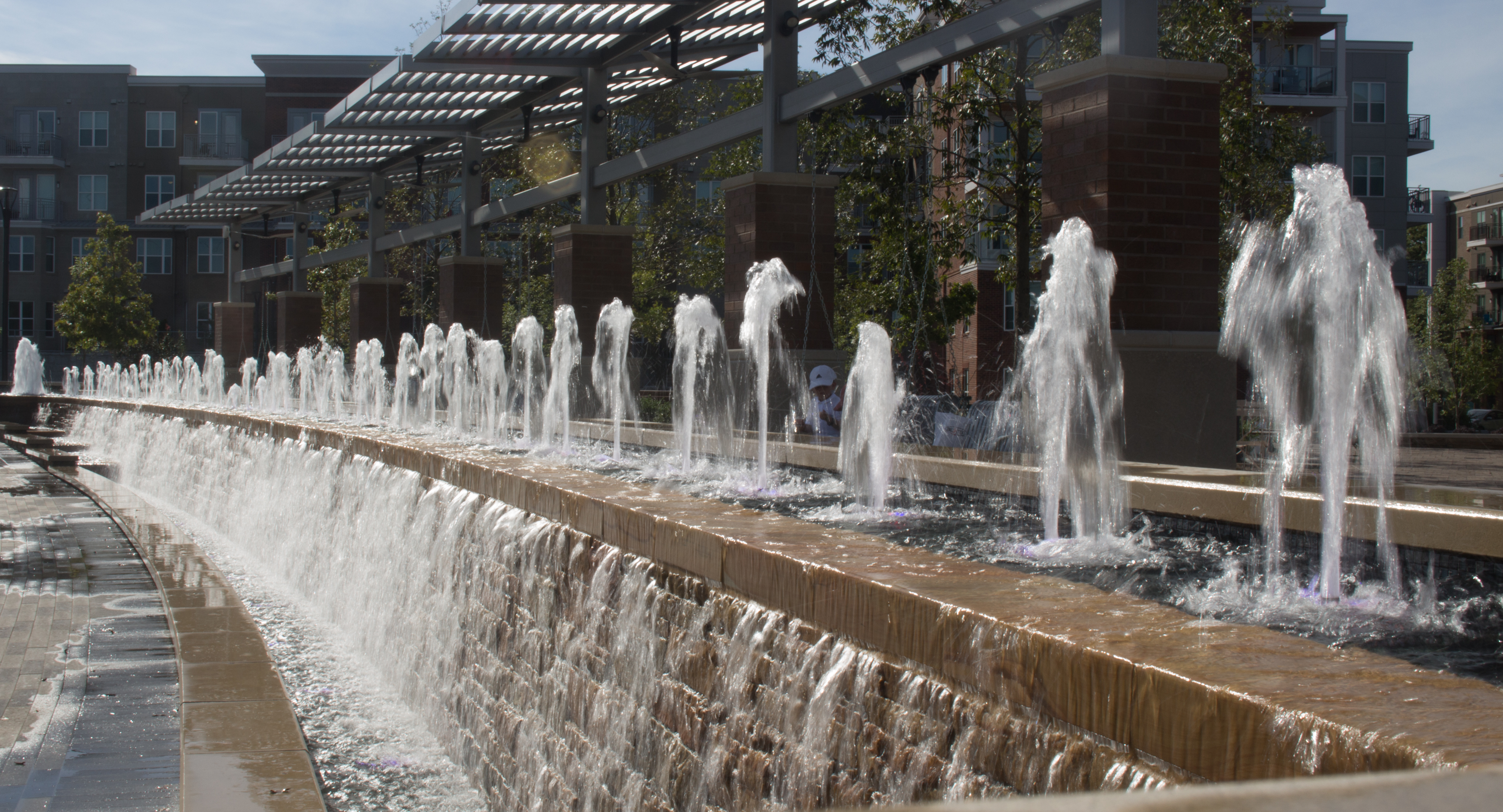 Sandy Springs City Center Water Wall
