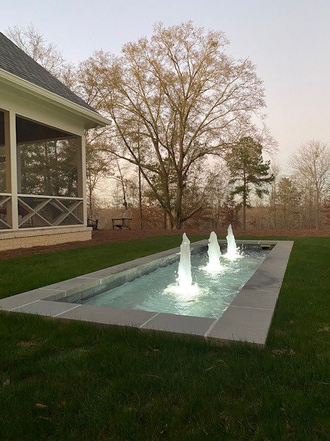 Residential Fountain with Cascade NozzlesWicker Environmental Design