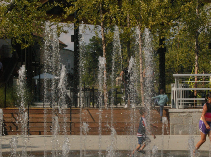 Peachtree Corners Town Center Splash Pad