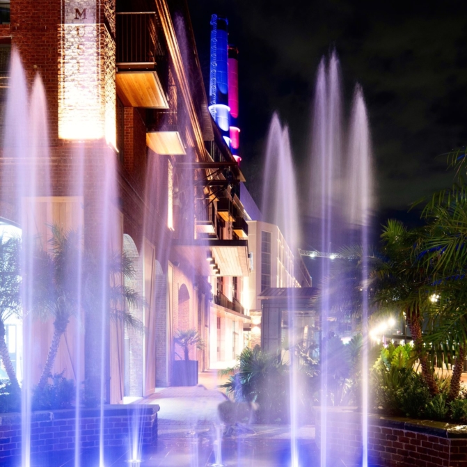 Plant Riverside District Interactive Fountain | Savannah, GA