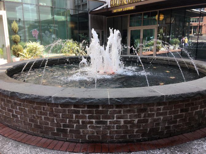 Plant Riverside Entry Fountain